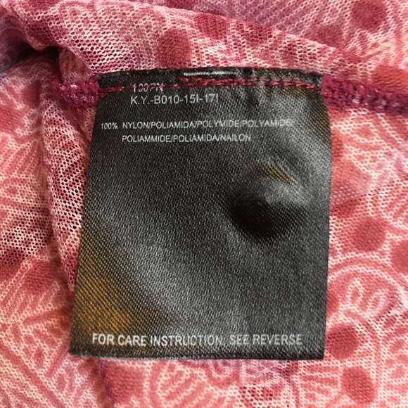 MEXX sheer capped sleeve top - Picture 8 of 9